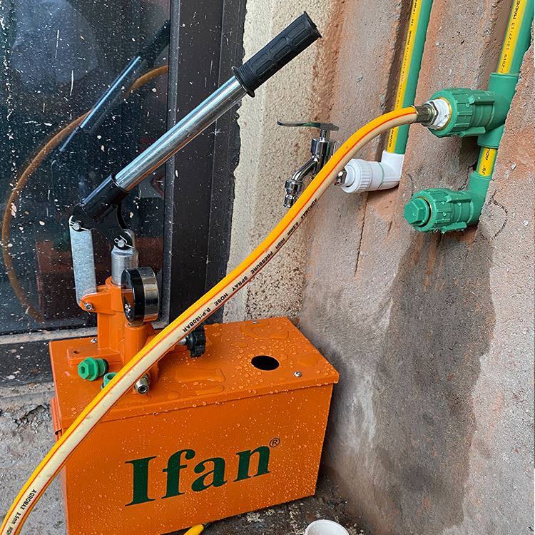 PPR boru hattı basınç testi için gerekli araçlar