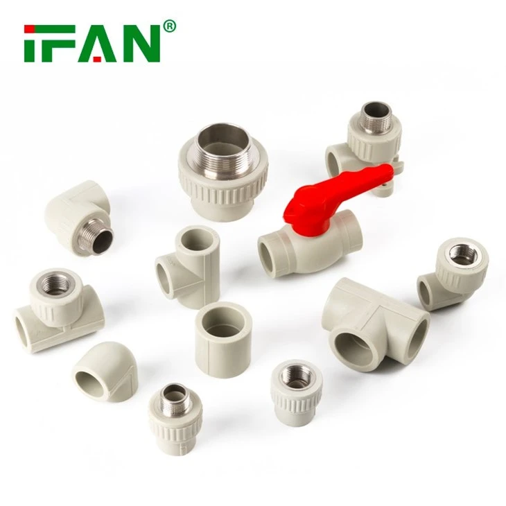 PPR Tube and Fittings Grey