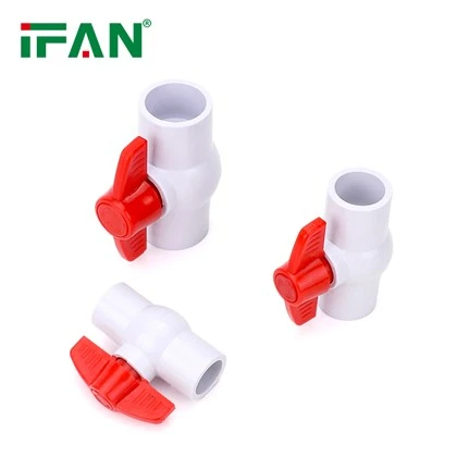 BS 4346 Kelebek Saplı PVC Küresel Vana